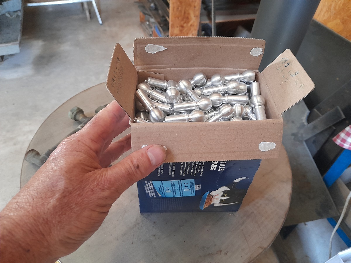 Les 288 rotules termin&eacute;es !